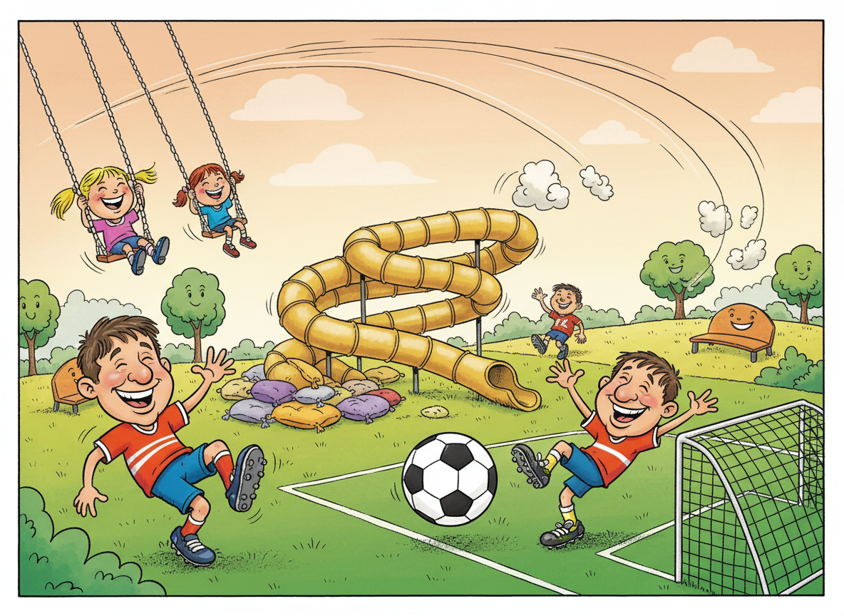 Dorfregion: Kickoff der AG Sport- und Spielplätze